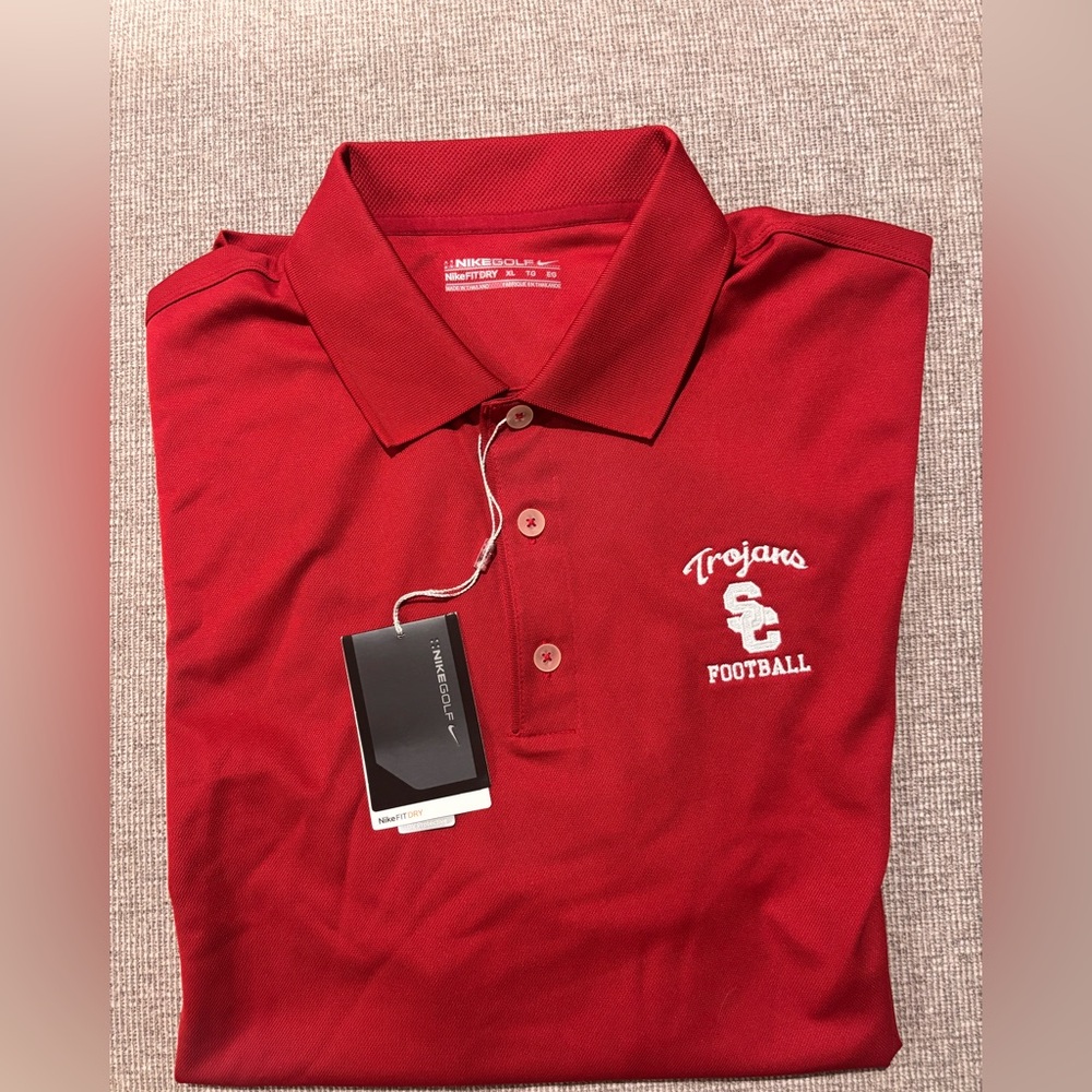 USC Trojans Football Nike Polo